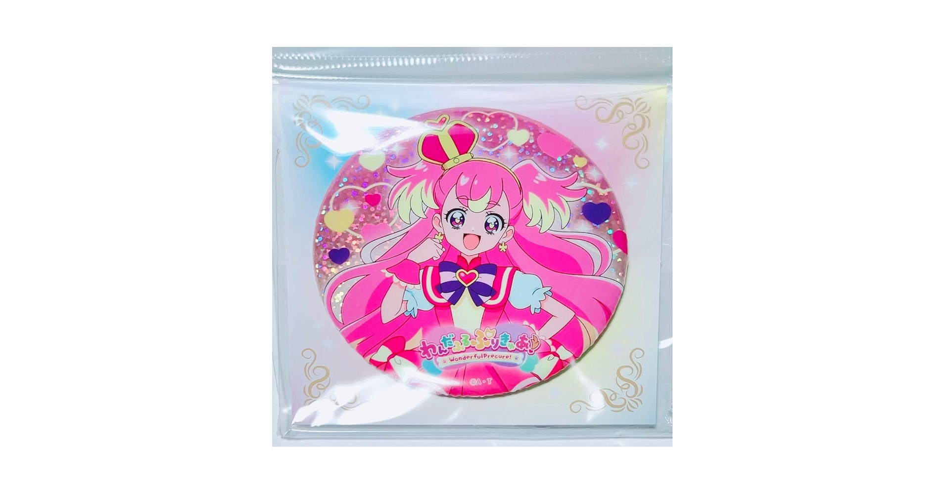 Amazon.co.jp: ワンダフル プリキュア 缶バッジ 出張 プリティ